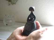 画像10: 北欧ヴィンテージ　Jie gantofta 陶器のお人形のフラワーベース/花器/花瓶 (10)