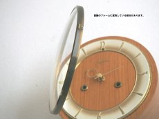 画像10: ミッドセンチュリー レトロ Junghans チークの壁掛け時計 (10)