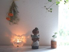 画像3: 北欧ヴィンテージ　陶器の天使の置物 (3)