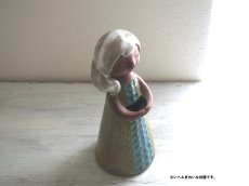 画像6: 北欧ヴィンテージ　陶器のお人形のフラワーベース/花器/花瓶 (6)