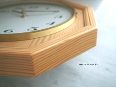 画像8: 【ムーブメント交換済み】ヴィンテージ アンティーク ミッドセンチュリー レトロ ドイツ Junghans 木製の壁掛け時計 (8)