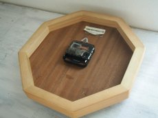 画像9: 【ムーブメント交換済み】ヴィンテージ アンティーク ミッドセンチュリー レトロ ドイツ Junghans 木製の壁掛け時計 (9)