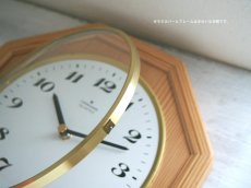 画像6: 【ムーブメント交換済み】ヴィンテージ アンティーク ミッドセンチュリー レトロ ドイツ Junghans 木製の壁掛け時計 (6)