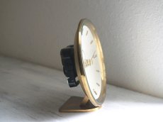 画像8: ミッドセンチュリー レトロ ドイツ Mauthe 真鍮の置き時計 (8)