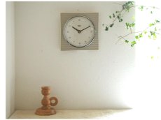画像1: 【ムーブメント交換済み】ミッドセンチュリー レトロ ドイツ　Diehl 陶器の壁掛け時計 (1)