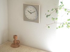 画像3: 【ムーブメント交換済み】ミッドセンチュリー レトロ ドイツ　Diehl 陶器の壁掛け時計 (3)