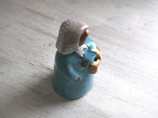 画像6: 【美品】北欧ヴィンテージ　Jie gantofta 陶器のお人形のフラワーベース/花器/花瓶 (6)