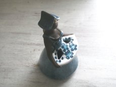 画像5: 【美品】北欧ヴィンテージ　Jie gantofta 陶器のお人形のフラワーベース/花器/花瓶 (5)