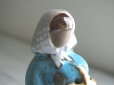 画像7: 【美品】北欧ヴィンテージ　Jie gantofta 陶器のお人形のフラワーベース/花器/花瓶 (7)