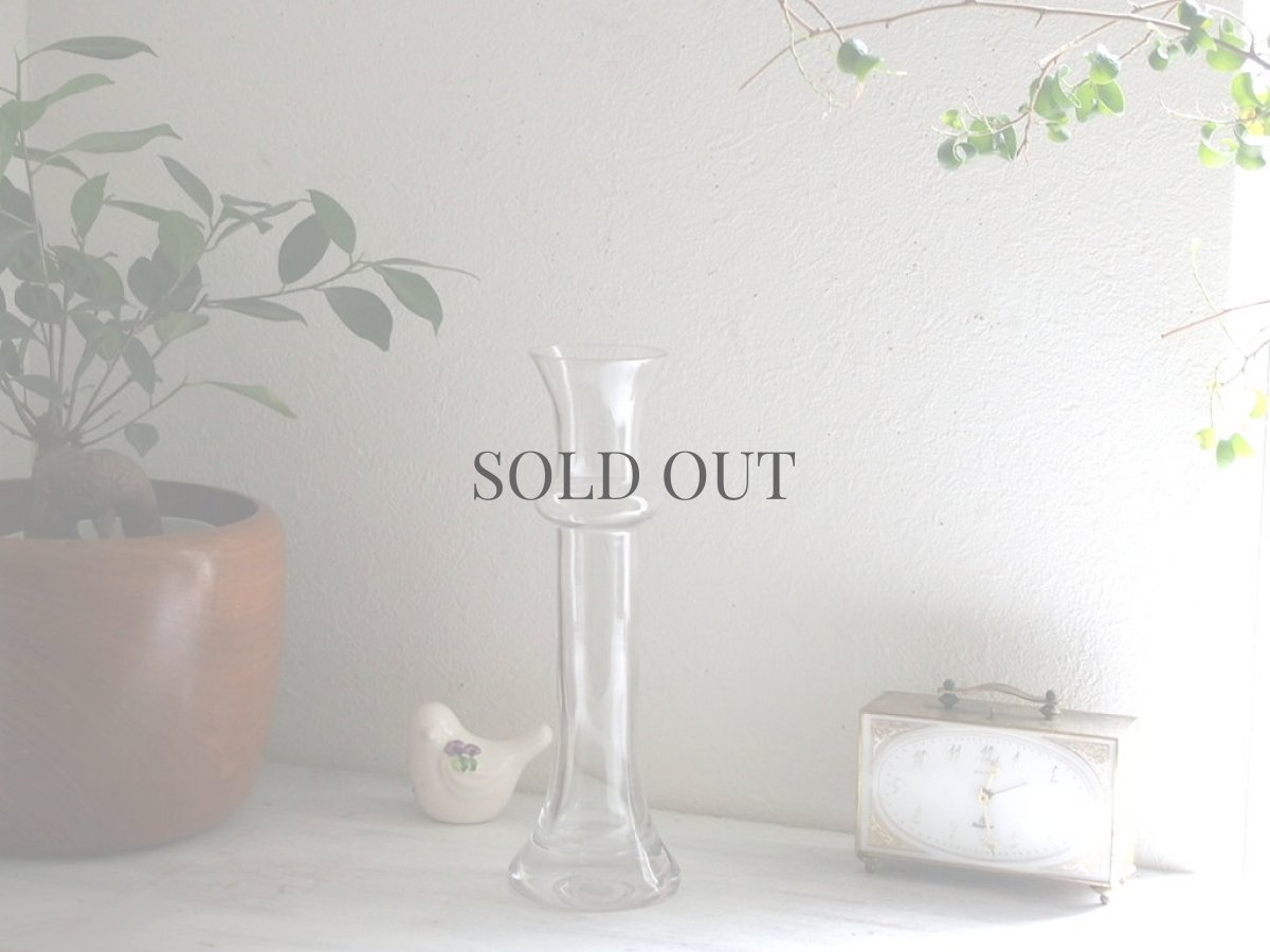 画像2: 北欧ヴィンテージ Boda Signe persson-melin ガラスベース/花器/花瓶 (2)