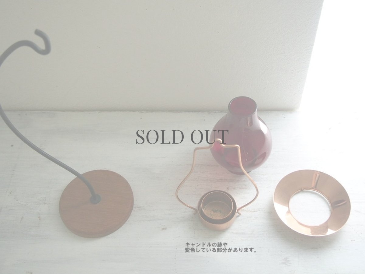 画像7: 北欧ヴィンテージ雑貨　Ystad metall Gunnar Ander ガラスとアイアンのキャンドルスタンド (7)