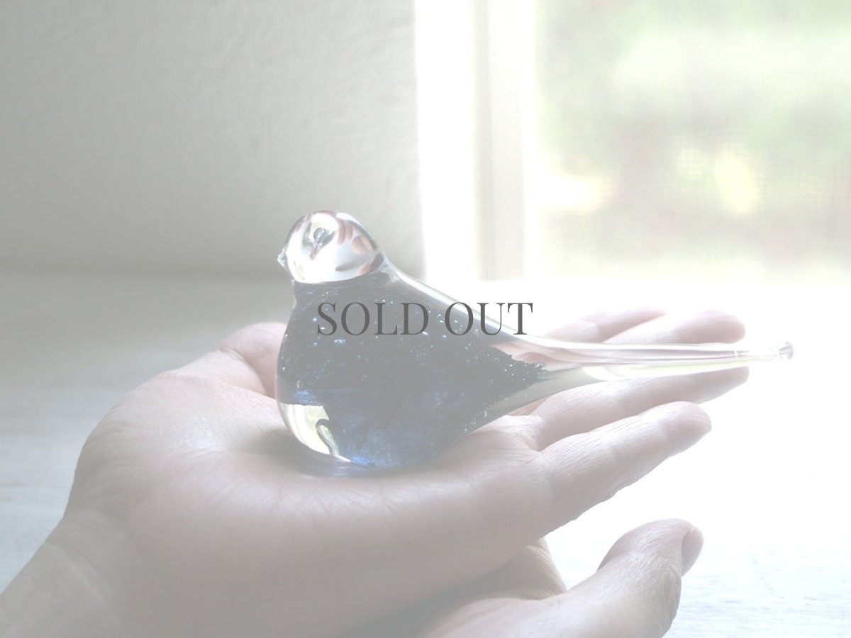 画像7: 北欧ヴィンテージ　クリスタルの鳥の置物 フィギュア (7)