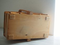 画像12: 北欧ヴィンテージ　木製ソーイングボックス/裁縫箱 (12)