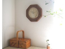 画像3: 【ムーブメント交換済み】ミッドセンチュリー レトロ ドイツ MEISTER-ANKER 陶器の壁掛け時計 (3)