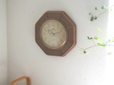 画像4: 【ムーブメント交換済み】ミッドセンチュリー レトロ ドイツ MEISTER-ANKER 陶器の壁掛け時計 (4)