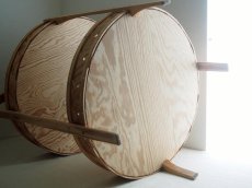 画像11: 【希少】北欧ヴィンテージ　木製の2段トレイ (11)