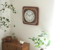 画像3: 【ムーブメント交換済み】ミッドセンチュリー レトロ  VEDETTE 陶器の壁掛け時計 (3)
