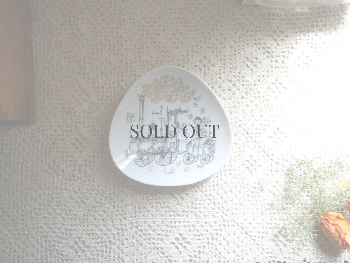 画像3: 【美品】ヴィンテージ ミッドセンチュリー Rosenthal Raymond Peynet ローゼンタール 絵皿 (3)