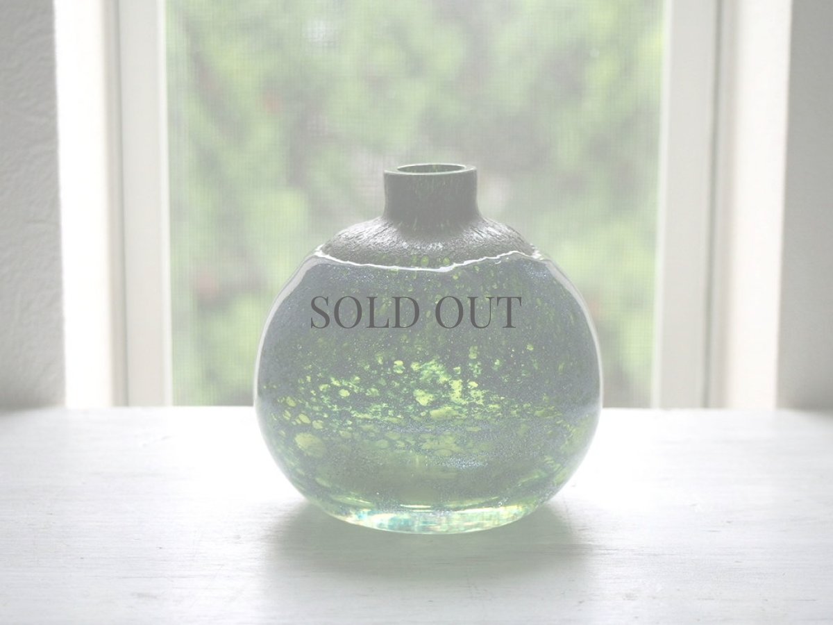 画像8: 北欧ヴィンテージ　Randsfjords Glassverk ガラスのフラワーベース/花器/花瓶 (8)