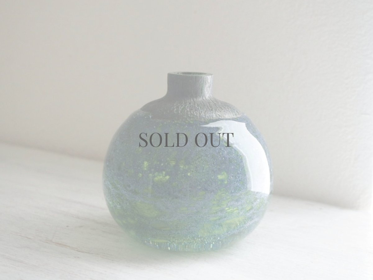 画像4: 北欧ヴィンテージ　Randsfjords Glassverk ガラスのフラワーベース/花器/花瓶 (4)