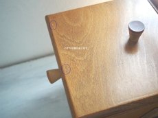 画像8: 北欧ヴィンテージ　木製ソーイングボックス/裁縫箱 (8)