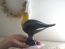 画像9: 北欧ヴィンテージ　ガラスの鳥の置物 (9)
