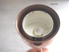 画像9: 北欧ヴィンテージ雑貨　ガラスと銅のキャンドルスタンド (9)