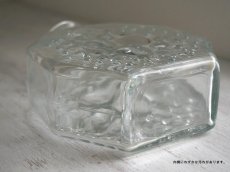 画像8: 北欧ヴィンテージ Riihimaen lasi Stella polaris  ガラスのボトル 小 (8)