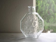 画像5: 北欧ヴィンテージ Riihimaen lasi Stella polaris  ガラスのボトル 小 (5)