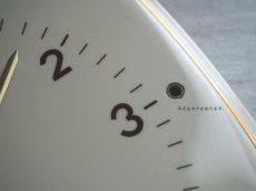 画像7: 【ムーブメント交換済み】ミッドセンチュリー レトロ KIENZLE 陶器と真鍮の壁掛け時計 (7)