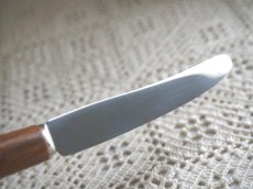 画像6: 【在庫4／残り0】北欧ヴィンテージ雑貨　KARL HOLMBERG ステンレスとチークのナイフ（1本） (6)