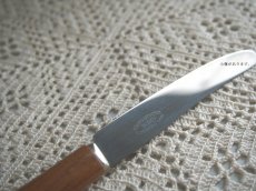 画像5: 【在庫4／残り0】北欧ヴィンテージ雑貨　KARL HOLMBERG ステンレスとチークのナイフ（1本） (5)