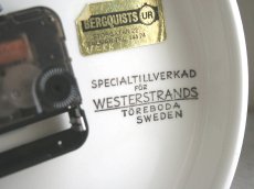 画像11: 【希少】【ムーブメント交換済み】北欧ヴィンテージ Rorstrand Westerstrands Marianne Westman ロールストランド マリアンヌ・ウエストマン 陶器の壁掛け時計 (11)