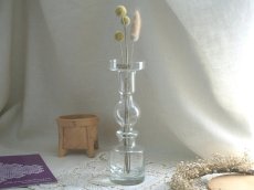 画像2: 北欧ヴィンテージ　 Riihimaen lasi Pompadour ガラスのフラワーベース/花器/花瓶 (2)