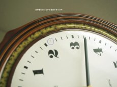 画像7: 【ムーブメント交換済み】ミッドセンチュリー レトロ ドイツ KIENZLE 陶器の壁掛け時計 (7)