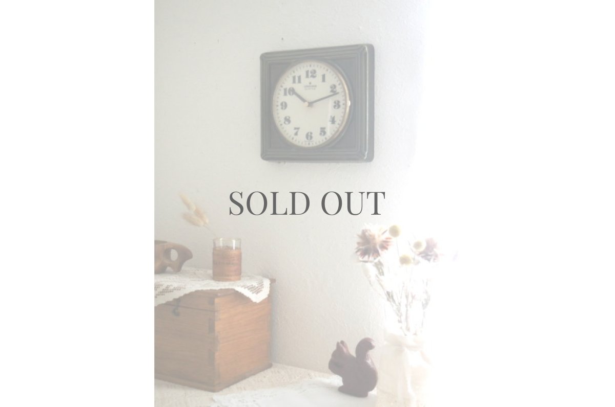 画像3: 【ムーブメント交換済み】ミッドセンチュリー レトロ ドイツ Junghans 陶器の壁掛け時計 (3)