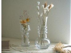 画像4: 北欧ヴィンテージ　SKRUF ガラスのフラワーベース/花器/花瓶 (4)