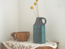 画像4: 北欧ヴィンテージ　Rorstrand Linda ロールストランド 陶器のフラワーベース/花器/花瓶  (4)