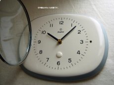 画像7: 【ムーブメント交換済み】ミッドセンチュリー レトロ ドイツ Junghans 陶器の壁掛け時計 (7)