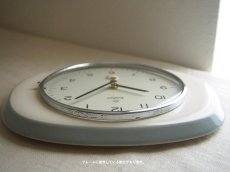 画像10: 【ムーブメント交換済み】ミッドセンチュリー レトロ ドイツ Junghans 陶器の壁掛け時計 (10)