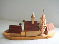 画像7: ヴィンテージ雑貨　木製のキャンドルホルダー (7)