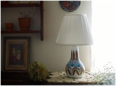 画像2: 北欧ヴィンテージ　NILA Keramik 陶器のテーブルランプ (2)
