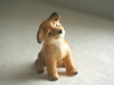 画像3: ヴィンテージ レトロ Goebel 陶器のイヌの置物 (3)