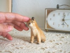 画像7: ヴィンテージ レトロ Goebel 陶器のイヌの置物 (7)