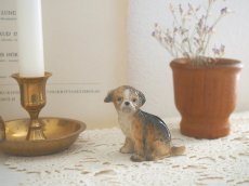 画像2: ヴィンテージ レトロ Goebel 陶器のイヌの置物 (2)