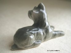 画像4: ヴィンテージ レトロ Goebel 陶器のイヌの置物 (4)