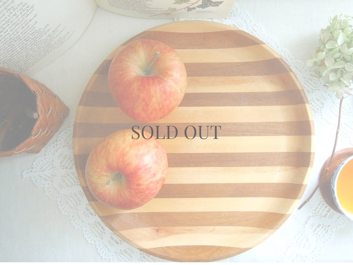 画像3: 北欧ヴィンテージ雑貨 木製トレイ (3)