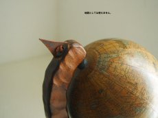 画像6: 北欧ヴィンテージ雑貨　木製の地球儀 (6)