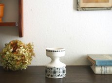 画像1: 北欧ヴィンテージ　Figgjo フィッギオ 陶器のフラワーベース/花器/花瓶 キャンドルスタンド (1)