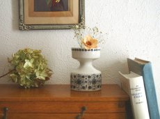 画像4: 北欧ヴィンテージ　Figgjo フィッギオ 陶器のフラワーベース/花器/花瓶 キャンドルスタンド (4)